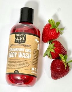 Strawberry Kiss Body Wash – Dirty Girl Farm